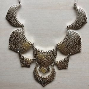 Silver Statement Necklace